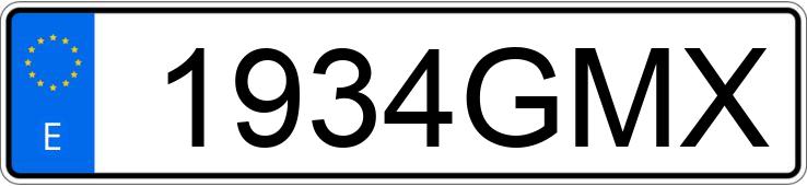 Numer rejestracyjny 1934GMX posiada CITROEN C4 Numer rejestracyjny 1934GMX posiada CITROEN C4