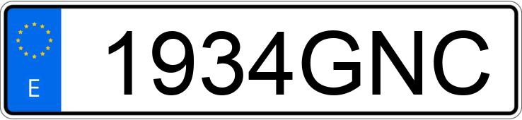 Numer rejestracyjny 1934GNC posiada MERCEDES CLC Numer rejestracyjny 1934GNC posiada MERCEDES CLC