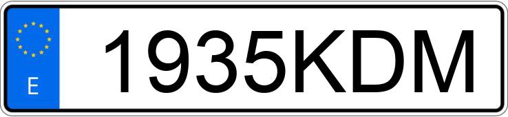 Numer rejestracyjny 1935KDM posiada HYUNDAI I40