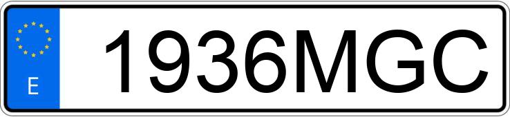 Numer rejestracyjny 1936MGC posiada RENAULT AUSTRAL