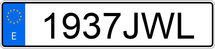 Numer rejestracyjny 1937JWL posiada VOLVO FH Numer rejestracyjny 1937JWL posiada VOLVO FH