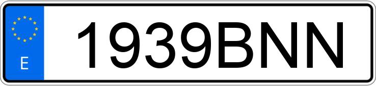 Numer rejestracyjny 1939BNN posiada BMW SERIE 3 Numer rejestracyjny 1939BNN posiada BMW SERIE 3