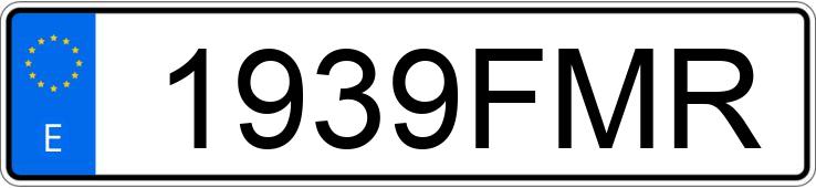 Numer rejestracyjny 1939FMR posiada MAN L 2000