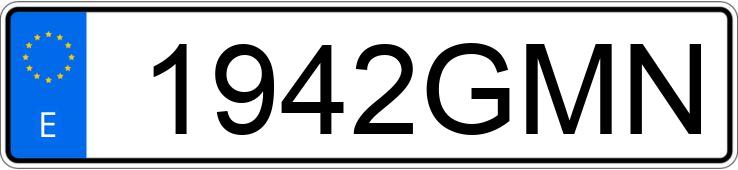 Numer rejestracyjny 1942GMN posiada FORD FIESTA Numer rejestracyjny 1942GMN posiada FORD FIESTA