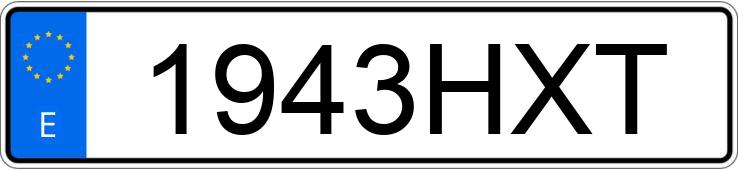 Numer rejestracyjny 1943HXT posiada AUDI A4 Numer rejestracyjny 1943HXT posiada AUDI A4