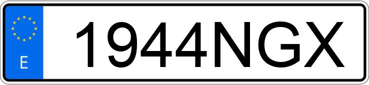 Numer rejestracyjny 1944NGX posiada BMW SERIE 7 Numer rejestracyjny 1944NGX posiada BMW SERIE 7