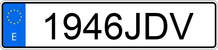 Numer rejestracyjny 1946JDV posiada DACIA DOKKER Numer rejestracyjny 1946JDV posiada DACIA DOKKER