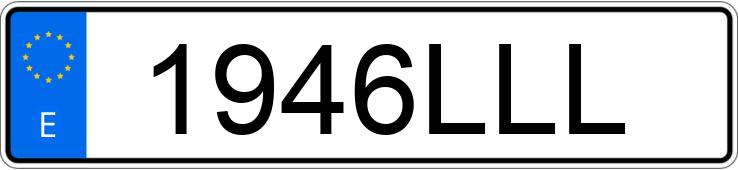 Numer rejestracyjny 1946LLL posiada MERCEDES CLA (118)