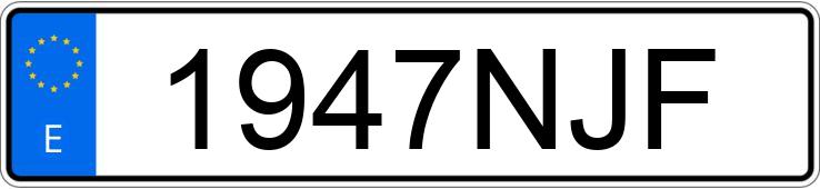 Numer rejestracyjny 1947NJF posiada AUDI Q5 Numer rejestracyjny 1947NJF posiada AUDI Q5
