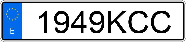 Numer rejestracyjny 1949KCC posiada MERCEDES A (176) Numer rejestracyjny 1949KCC posiada MERCEDES A (176)