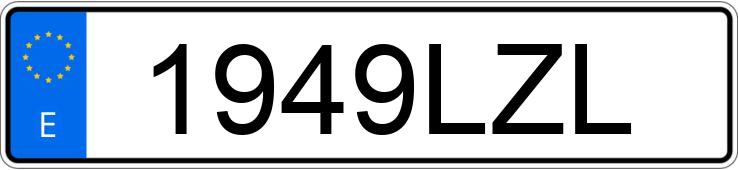 Numer rejestracyjny 1949LZL posiada FORD TRANSIT Numer rejestracyjny 1949LZL posiada FORD TRANSIT