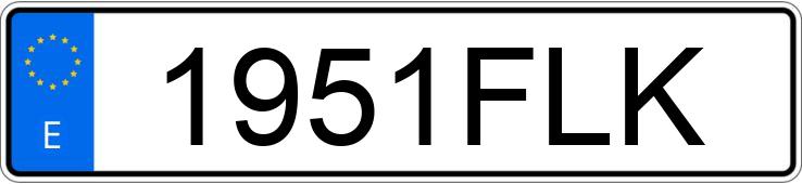 Numer rejestracyjny 1951FLK posiada VOLKSWAGEN GOLF Numer rejestracyjny 1951FLK posiada VOLKSWAGEN GOLF