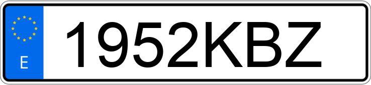 Numer rejestracyjny 1952KBZ posiada PEUGEOT 308 Numer rejestracyjny 1952KBZ posiada PEUGEOT 308