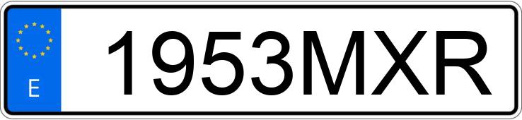 Numer rejestracyjny 1953MXR posiada LAND ROVER DEFENDER