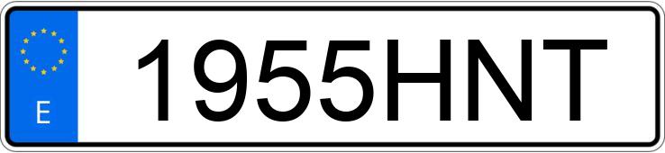 Numer rejestracyjny 1955HNT posiada JAGUAR XF 2.7 D V6 PREMIUM LUXURY AT