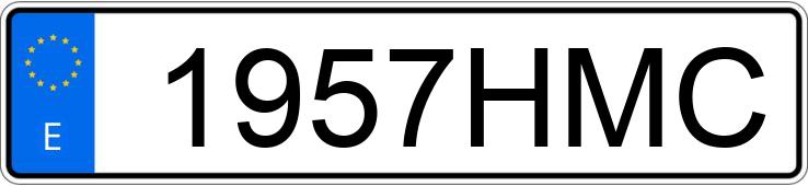 Numer rejestracyjny 1957HMC posiada SEAT IBIZA Numer rejestracyjny 1957HMC posiada SEAT IBIZA