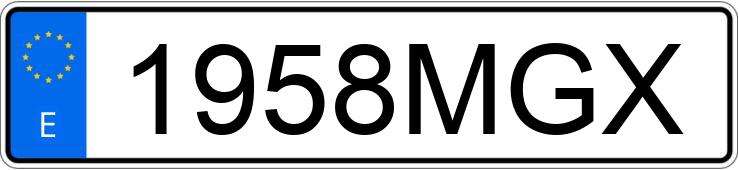 Numer rejestracyjny 1958MGX posiada FORD FOCUS Numer rejestracyjny 1958MGX posiada FORD FOCUS