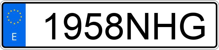 Numer rejestracyjny 1958NHG posiada MERCEDES S (220-221)