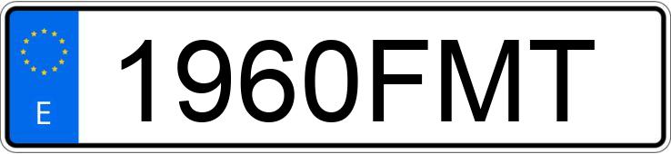 Numer rejestracyjny 1960FMT posiada BMW SERIE 1 Numer rejestracyjny 1960FMT posiada BMW SERIE 1