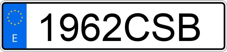 Numer rejestracyjny 1962CSB posiada KIA SHUMA II Numer rejestracyjny 1962CSB posiada KIA SHUMA II