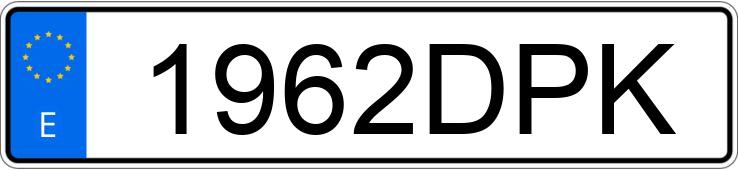 Numer rejestracyjny 1962DPK posiada FORD FIESTA Numer rejestracyjny 1962DPK posiada FORD FIESTA