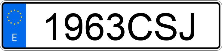 Numer rejestracyjny 1963CSJ posiada HONDA CBR 600