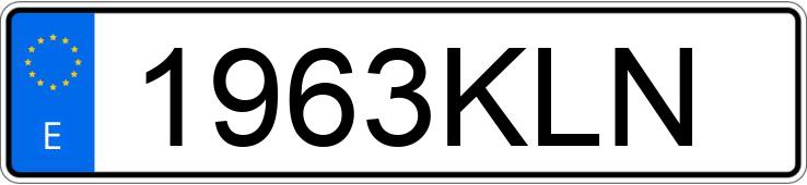 Numer rejestracyjny 1963KLN posiada FORD KA+ Numer rejestracyjny 1963KLN posiada FORD KA+