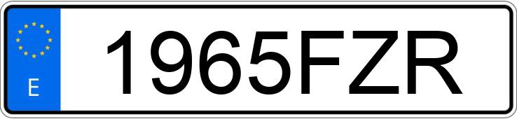 Numer rejestracyjny 1965FZR posiada LANCIA YPSILON Numer rejestracyjny 1965FZR posiada LANCIA YPSILON