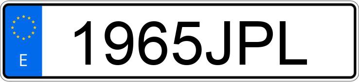 Numer rejestracyjny 1965JPL posiada SKODA OCTAVIA Numer rejestracyjny 1965JPL posiada SKODA OCTAVIA