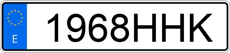 Numer rejestracyjny 1968HHK posiada BMW SERIE 1 Numer rejestracyjny 1968HHK posiada BMW SERIE 1