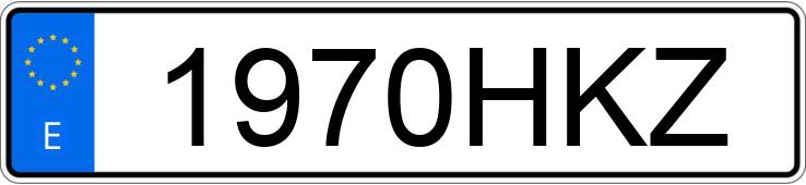 Numer rejestracyjny 1970HKZ posiada VOLKSWAGEN GOLF Numer rejestracyjny 1970HKZ posiada VOLKSWAGEN GOLF