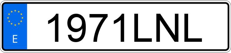 Numer rejestracyjny 1971LNL posiada PEUGEOT RIFTER Numer rejestracyjny 1971LNL posiada PEUGEOT RIFTER