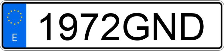 Numer rejestracyjny 1972GND posiada SEAT ALTEA Numer rejestracyjny 1972GND posiada SEAT ALTEA