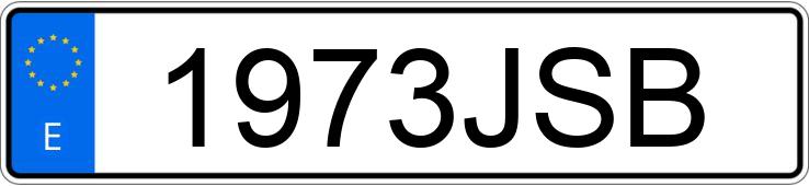 Numer rejestracyjny 1973JSB posiada BMW SERIE 5