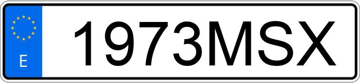 Numer rejestracyjny 1973MSX posiada AUDI A5 SPORTBACK