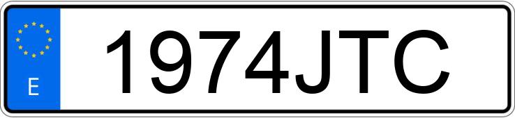 Numer rejestracyjny 1974JTC posiada NISSAN QASHQAI