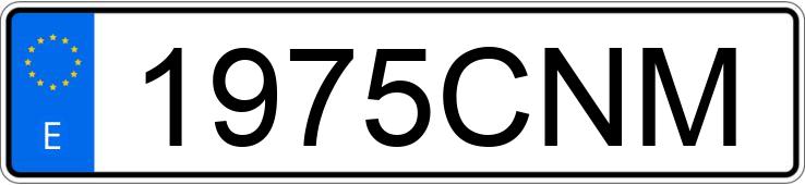 Numer rejestracyjny 1975CNM posiada RENAULT SCENIC Numer rejestracyjny 1975CNM posiada RENAULT SCENIC