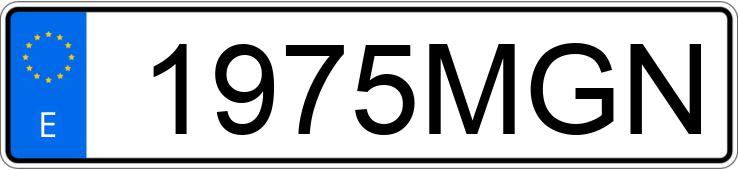 Numer rejestracyjny 1975MGN posiada AUDI Q3 SPORTBACK