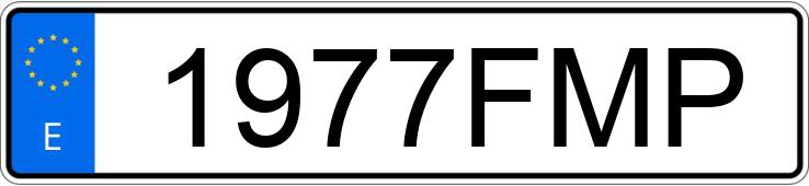 Numer rejestracyjny 1977FMP posiada CITROEN C5