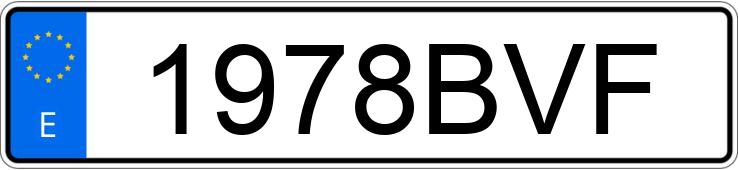 Numer rejestracyjny 1978BVF posiada CITROEN XSARA