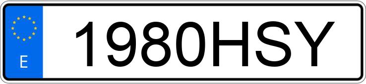 Numer rejestracyjny 1980HSY posiada DACIA DOKKER Numer rejestracyjny 1980HSY posiada DACIA DOKKER