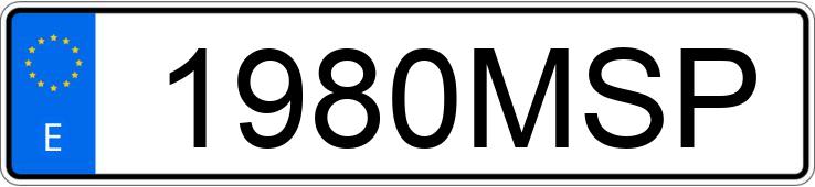 Numer rejestracyjny 1980MSP posiada PORSCHE 911 Numer rejestracyjny 1980MSP posiada PORSCHE 911