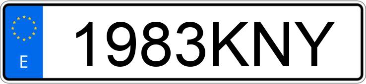 Numer rejestracyjny 1983KNY posiada VOLKSWAGEN COMBI Numer rejestracyjny 1983KNY posiada VOLKSWAGEN COMBI