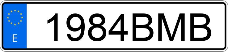 Numer rejestracyjny 1984BMB posiada OPEL VECTRA Numer rejestracyjny 1984BMB posiada OPEL VECTRA