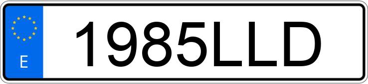 Numer rejestracyjny 1985LLD posiada CITROEN BERLINGO