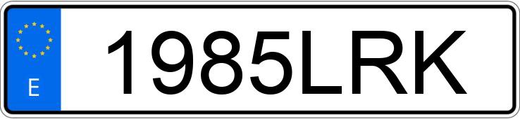 Numer rejestracyjny 1985LRK posiada BMW SERIE 3 Numer rejestracyjny 1985LRK posiada BMW SERIE 3