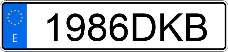 Numer rejestracyjny 1986DKB posiada CITROEN C3