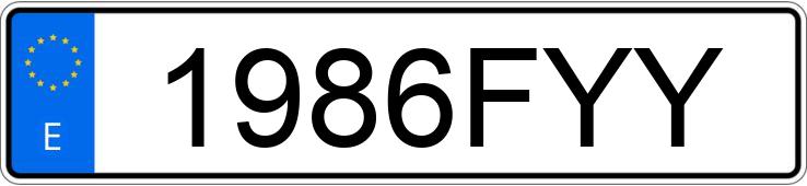 Numer rejestracyjny 1986FYY posiada VOLKSWAGEN NEW BEETLE Numer rejestracyjny 1986FYY posiada VOLKSWAGEN NEW BEETLE