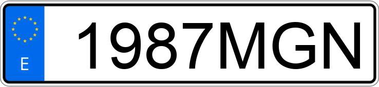 Numer rejestracyjny 1987MGN posiada OPEL CORSA Numer rejestracyjny 1987MGN posiada OPEL CORSA