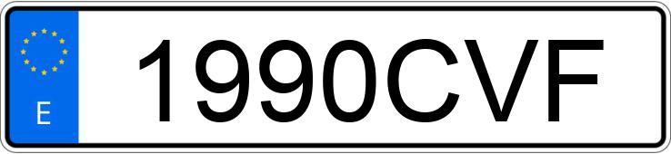 Numer rejestracyjny 1990CVF posiada CITROEN C5
